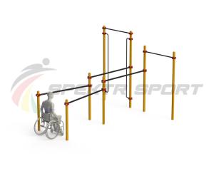 Купить Спортивный комплекс для инвалидов-колясочников WRK-D19_76mm в Каменке 