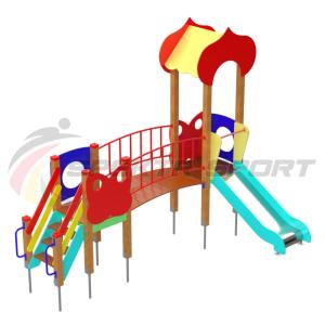 Купить Детский игровой комплекс Полянка ДИК 1603 в Каменке 